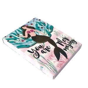 Molly & Rex Mermaid Embellished Mini Pocket Note Pad (66640)